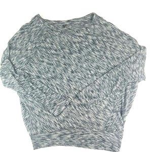 Anthropologie Damiana Dolman Sleeve Pullover In Black, Gray And White XS‎